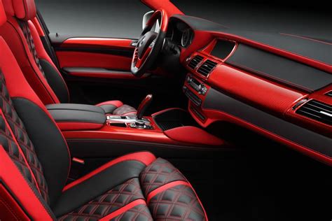 BMW X6 Interior red Lumma design | Bmw x6, Bmw red, Bmw