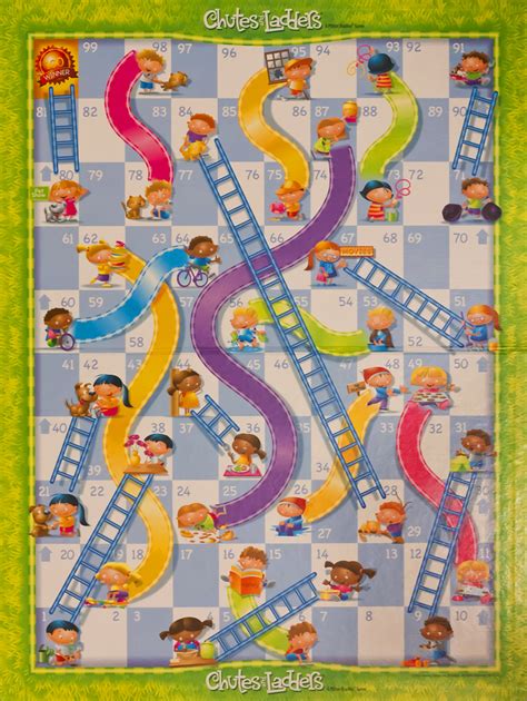 Chutes And Ladders Printable