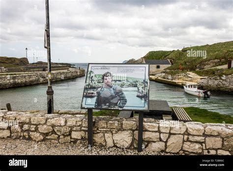 Ballintoy, Northern Ireland. The Ballintoy Harbour, a famous filming location for fantasy TV ...