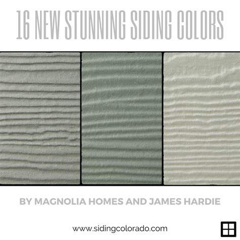 16 New Stunning Siding Colors by Magnolia Homes and James Hardie