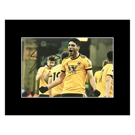 Raul Jimenez Autograph - Signed Wolves FC Photo Display