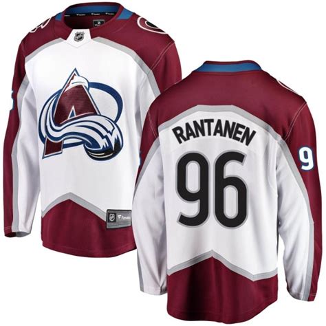 Men's Mikko Rantanen Colorado Avalanche Fanatics Branded Away Jersey ...