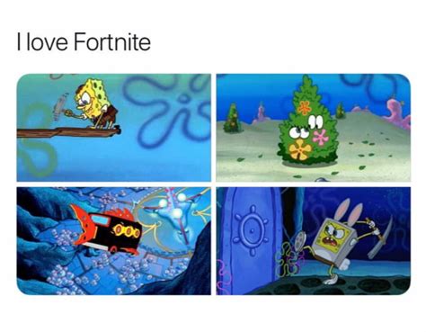 Spongebob predicted fortnite?!?! (meme) - 9GAG