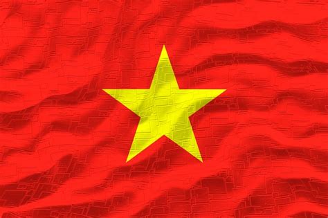 Premium Photo | National flag of Vietnam Background with flag of Vietnam