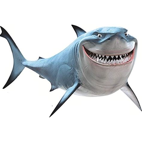 14 Inch Bruce the Shark Fish are Friends Finding Nemo 2 Movie Removable Peel Self Stick Wall Dec ...