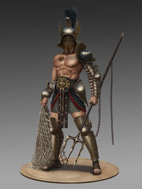 ArtStation - Atlantean, Alen Rocha | Roman warriors, Ancient warriors, Concept art characters