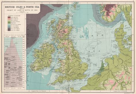 UK Sea Depth Map