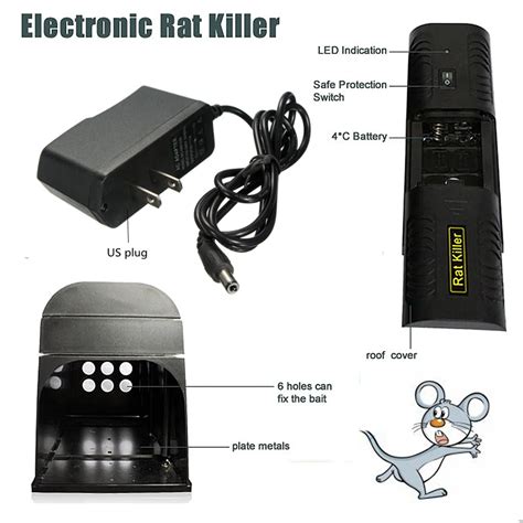 Electronic Mouse Mice Rat Zapper Rodent Trap Killer Victor Control With ...