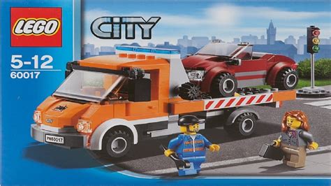 LEGO City Instructions For 60017 - Flatbed Truck - YouTube