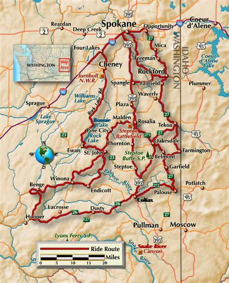 The Palouse Map