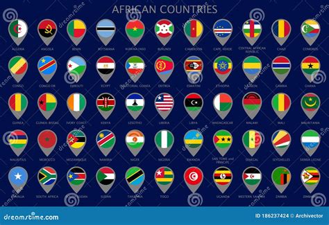 Flags Of SAR African And Congo Royalty-Free Stock Photography ...