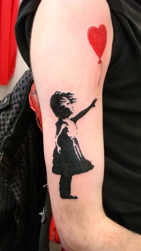 banksy tattoo by ~ubertattooist on deviantART | Graffiti tattoo, Banksy ...