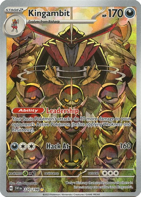 Kingambit - 220/198 - SV01: Scarlet & Violet Base Set - Pokemon