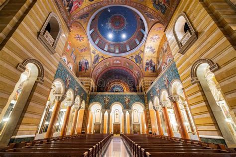 Interior View of the Cathedral Basilica of Saint Louis Editorial Image ...