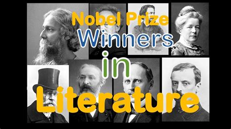 Nobel Prize Winners in Literature - Part-1 - YouTube