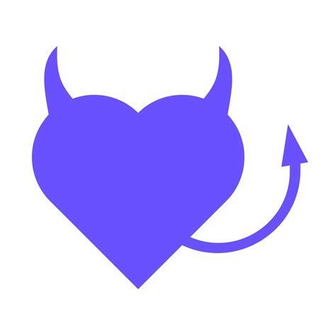 devil heart symbol 21285374 PNG