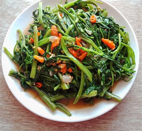 Resep Tumis Kangkung Terasi Sederhana