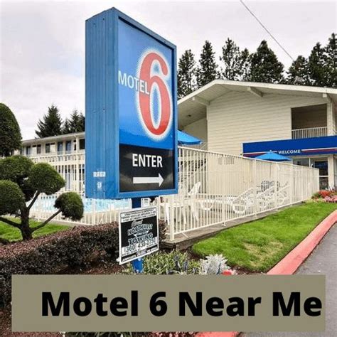 Motel 6 Near Me Under $30 to $300 Week Motel 6, Hotel Motel, Motels ...