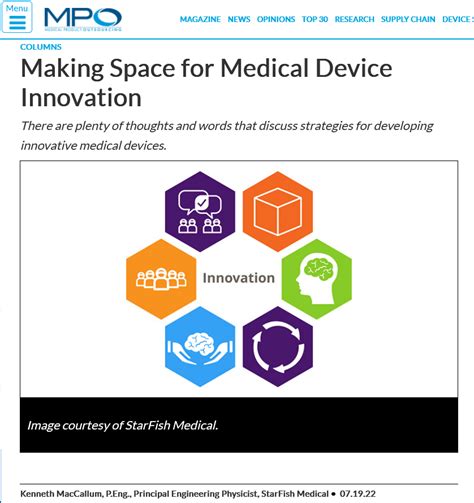 Medical Device Development Innovation