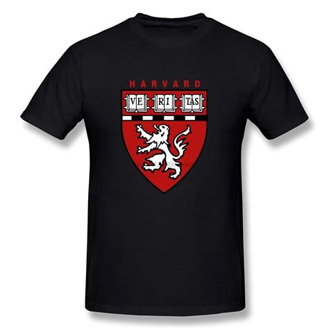 Men's Harvard University Logo Tshirts Summer Fashion Style(1)-in T-Shirts from Men's Clothing on ...