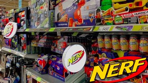 NERF Shopping At Walmart - YouTube