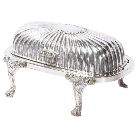 American Silverplate Warming Stand For Sale at 1stDibs
