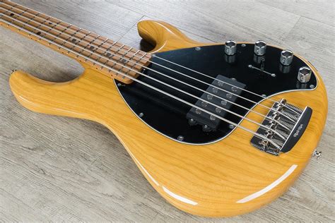 Ernie Ball Music Man StingRay 5 Special 5-String Bass Guitar Classic Natural