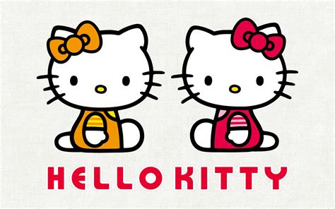 Mimi & sister Hello Kitty (: | Hello kitty cartoon, Hello kitty backgrounds, Hello kitty pictures