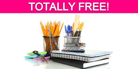 Free Home Office Supplies! – Free Samples By Mail