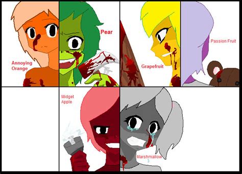 Annoying Orange AU- The Shocktober Killers by MissRavenFazbear on ...