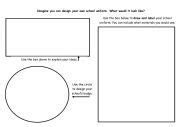 Design your own school uniform - ESL worksheet by wanderlass