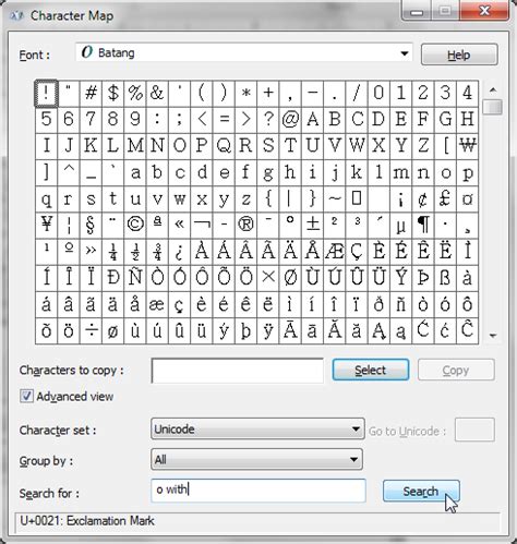 Typing Diameter Symbol [Ø] in Excel or Word