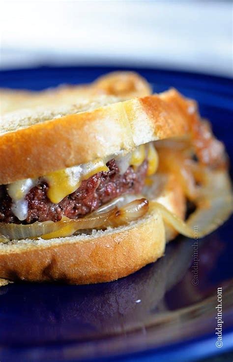 The Great American Patty Melt Recipe - Add a Pinch