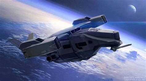 concept ships: Spaceship concept art for ELYSIUM by Ben Mauro