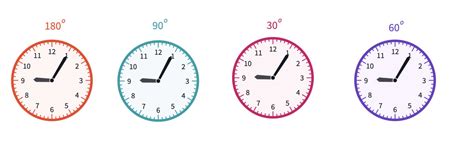 Clock Angles – Mathigon