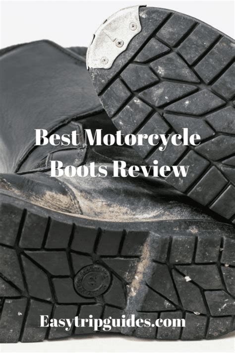 Best Motorcycle Boots Review of 2021 - A Complete Buyer’s Guide