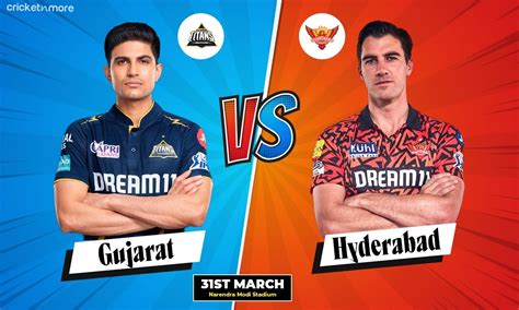 GT vs SRH: 12th Match, Dream11 Team, Indian Premier League 2024 On Cricketnmore