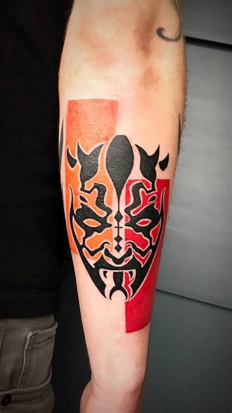 Darth Maul by Nora Bouziane @High Society Tattoo in Kilkenny Ireland ...