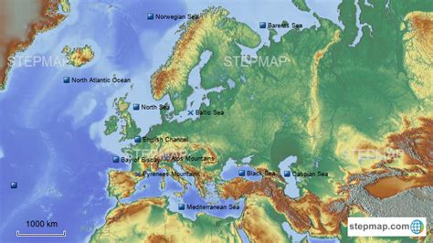 Europe Map Rivers And Mountains Usa Map 2018 | Images and Photos finder
