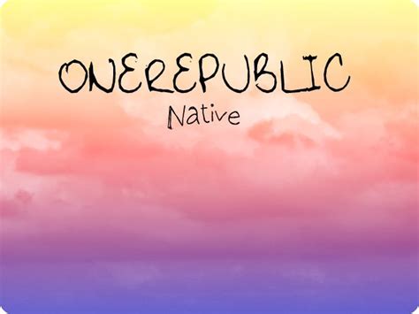 OneRepublic Own Album Artwork by leirsyadzz on DeviantArt