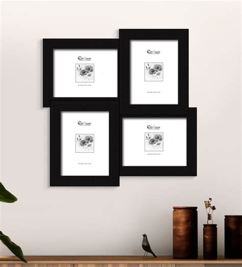 Buy Elegant Arts & Frames 4-in-1 Collage Black Photo Frame 8 x 6 by Elegant Arts and Frames ...