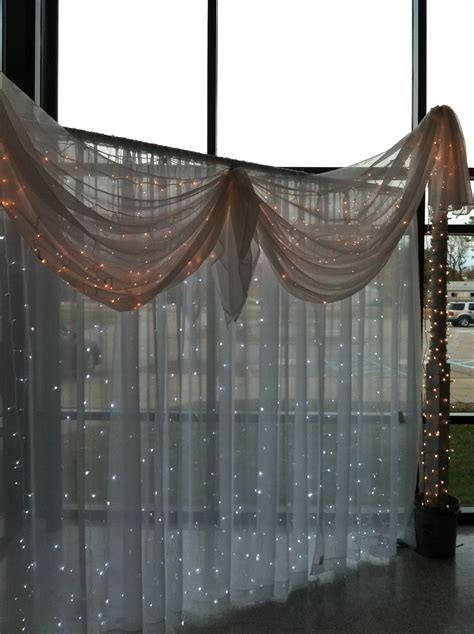 Pin by Elaine Jones on Creatographer | Wedding backdrop lights, Wedding backdrop, Light backdrop