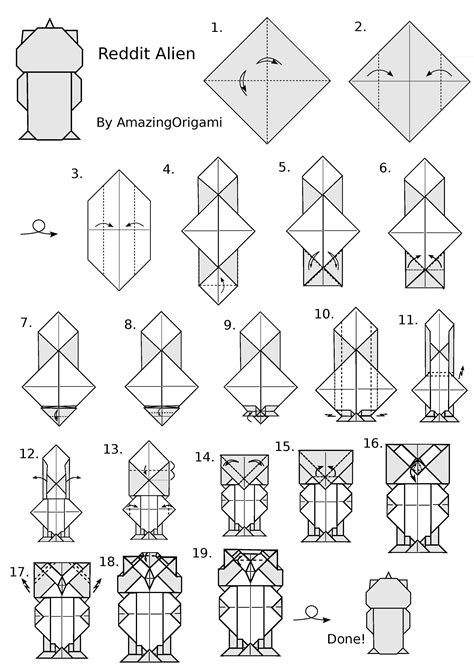 Printable Pokemon Origami Instructions - Origami