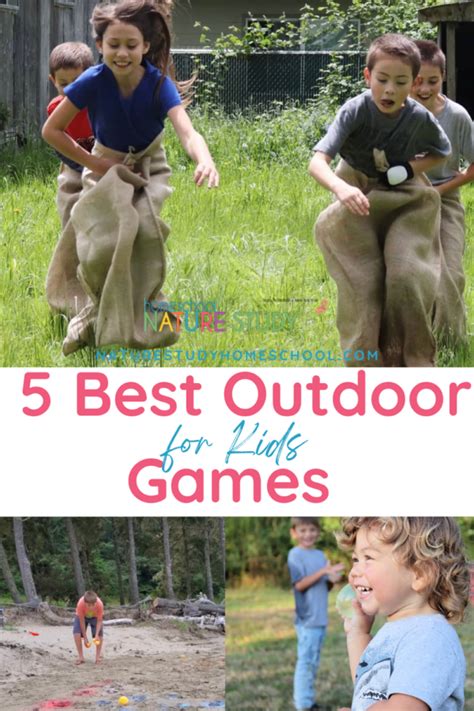 The 5 Best Outdoor Games For Kids - Homeschool Nature Study