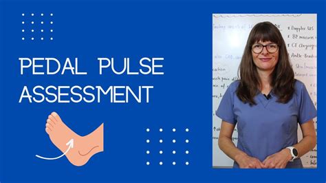 Pedal Pulse (Dorsalis Pedis) Assessment Demonstration #shorts - YouTube