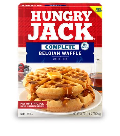 Hungry Jack – Complete Belgian Waffle Mix