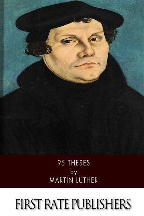 95 Theses by Martin Luther (English) Paperback Book Free Shipping ...