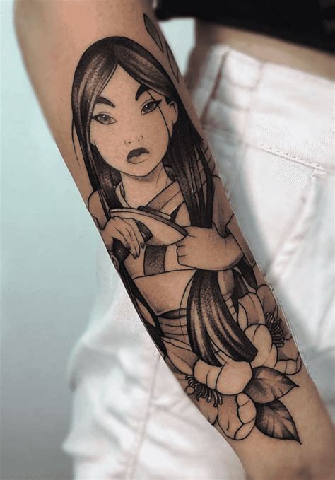 Princess Mulan Tattoo Design Images (Princess Mulan Ink Design Ideas ...