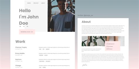 Portfolio Template | Figma