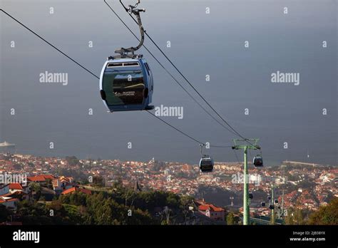 Funchal, Madeira cable car Stock Photo - Alamy